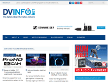 Tablet Screenshot of dvinfo.net